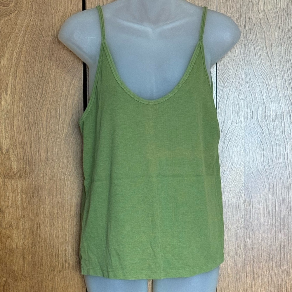 Universal Thread Green Spaghetti Strap Tank Top XL NWOT